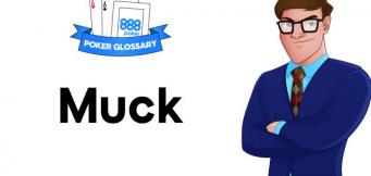 Wofür steht der Begriff "Muck" beim Poker?